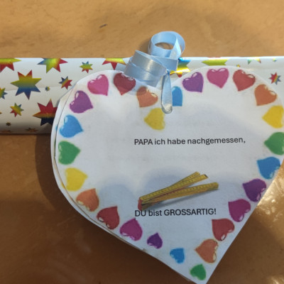 Vatertagsgeschenk